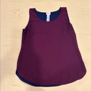 Chicos Reversible Sleeveless Top